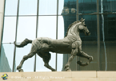 St George’s Square Horse Sculpture