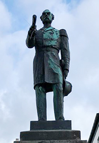 King Christian IX statue