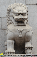 Bank of China Stone Lions