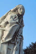 Saint Catherine Statue