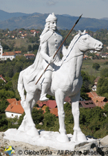 Vlad the Impaler statue