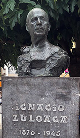 Ignacio Zuloaga bust