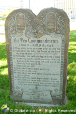 Ten Commandment Monument